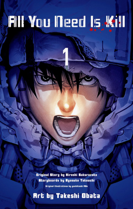 ALL YOU NEED IS KILL volume 1 cover