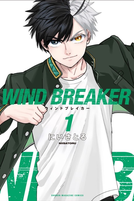 WIND BREAKER volume 1 cover